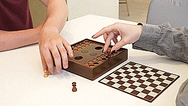 Preset Chess Board - Magnetic Travel Chess Board