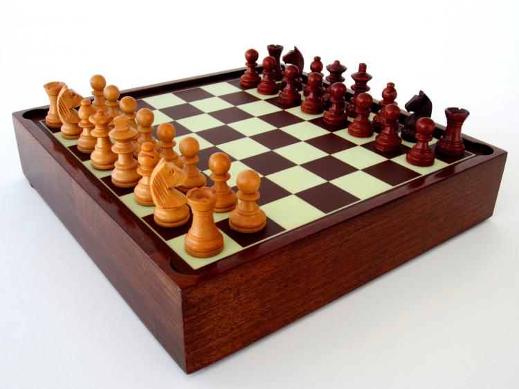 Preset Chess Board - Magnetic Travel Chess Board