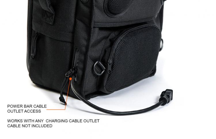 Smart Travel Luggage Backpack - Luggage with charger and removable shelving