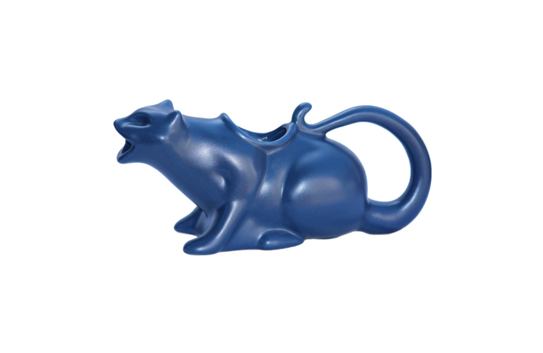 Puking Cat Gravy Boat - Vomiting Kitty Sauce Server