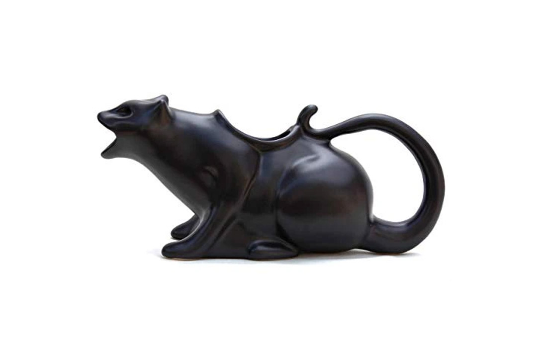 Puking Cat Gravy Boat - Vomiting Kitty Sauce Server