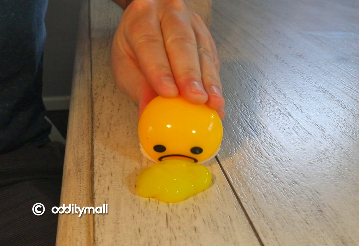 Puking Egg Yolk Stress Ball