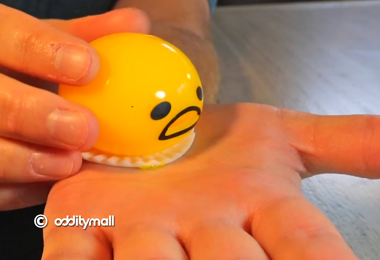 Puking Egg Yolk Stress Ball