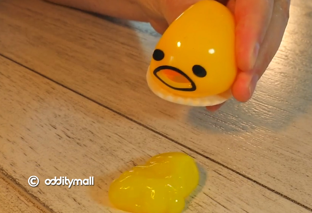 Puking Egg Yolk Stress Ball