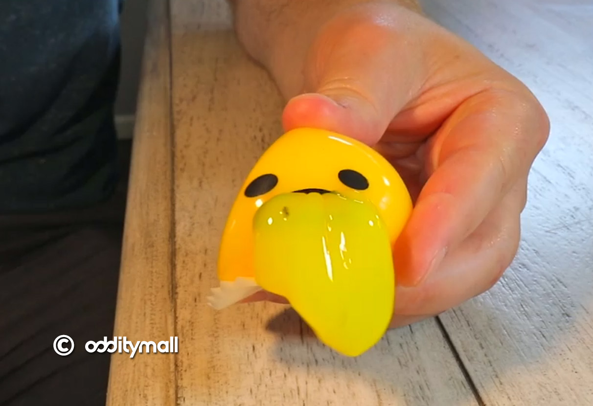 Puking Egg Yolk Stress Ball