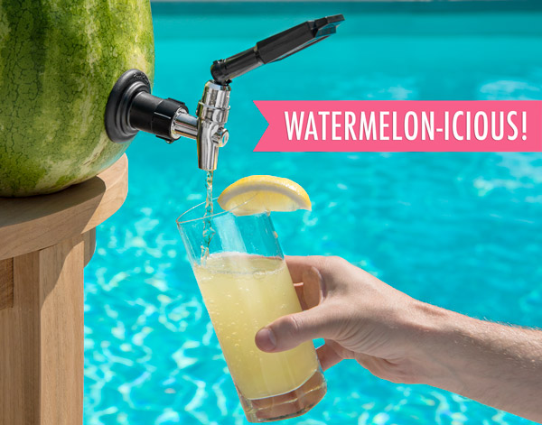 Watermelon Keg Tap