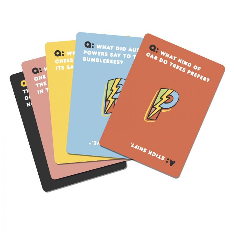Punderdome Party Card Game - Card Game Of Puns - Dad Joke Card Game
