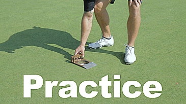 PuttSkee Putter Camera Holder - Puttskee PuttCam - Mobile putting green with smart phone camera holder