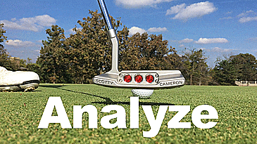 PuttSkee Putter Camera Holder - Puttskee PuttCam - Mobile putting green with smart phone camera holder