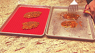 Pyramid Pan: Cooks Food Evenly - No Stick cooking mat