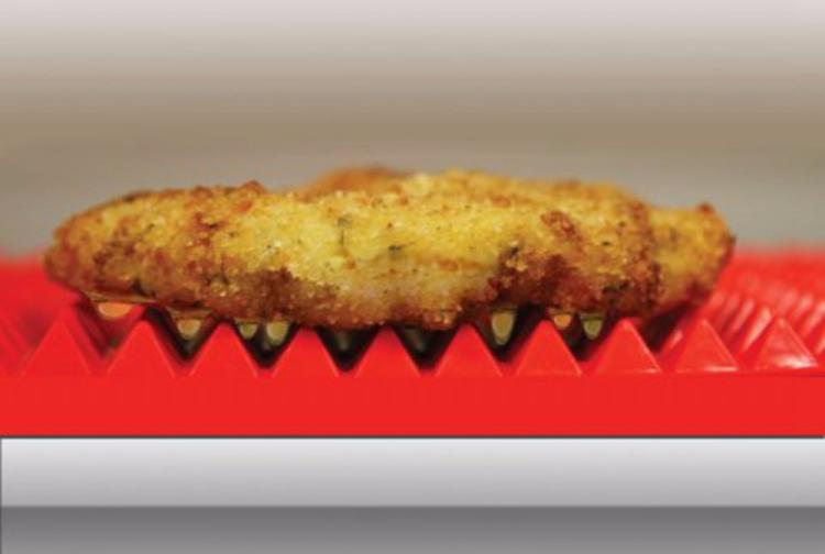 Pyramid Pan: Cooks Food Evenly - No Stick cooking mat