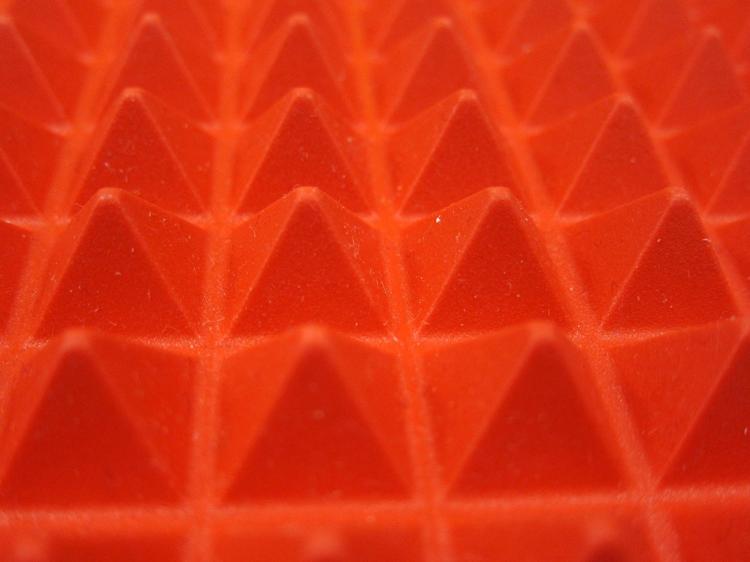 Pyramid Pan: Cooks Food Evenly - No Stick cooking mat