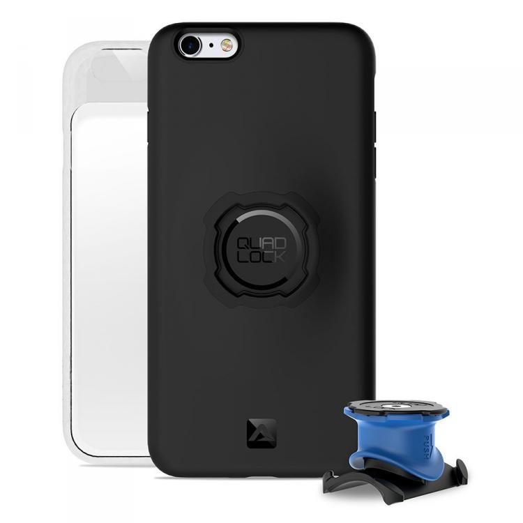 Quad Lock Bike Mount - Snap in phone mount for bicyclists