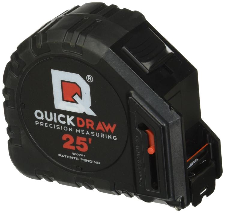 Pencil Tape Measuring - Measuring Tape With Graphite Pencil Marker On Bottom