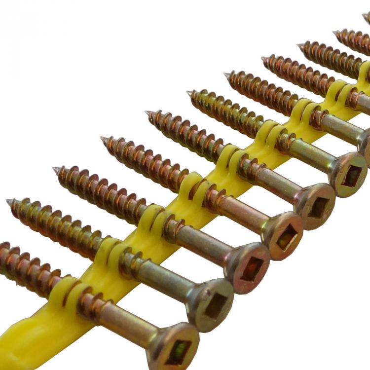 Quik Drive Stand Up Driver - Extended Long Screw Driver - Stand Up Floorboard drill