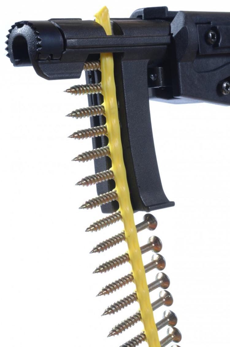 Quik Drive Stand Up Driver - Extended Long Screw Driver - Stand Up Floorboard drill