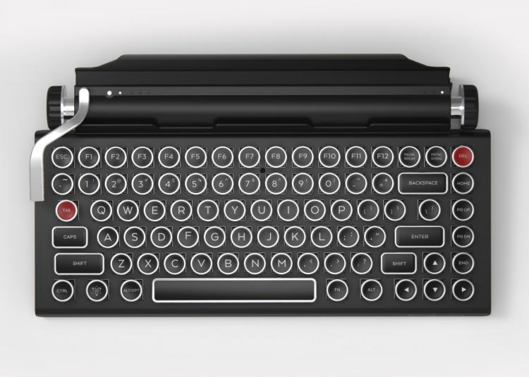 Qwerkywriter Typewriter Keyboard - Vintage retro mechanical keyboard inspired from a typewriter