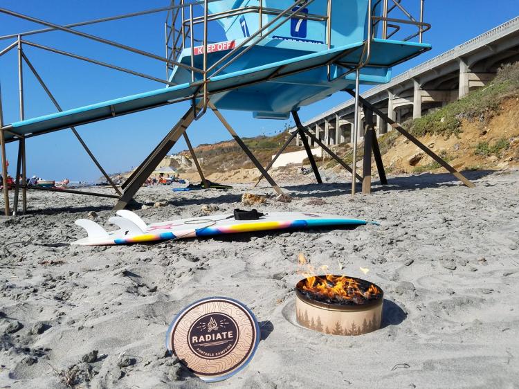 Radiate Portable Campfire - Reusable Campfire