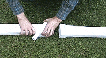 Whiskey Barrel Rain Barrel - Rain Wizard connects to your gutter downspout