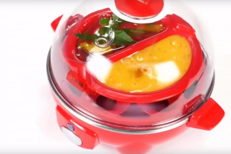 Dash Rapid Egg Cooker Hard-Boils 6 Eggs Without Having To Boil Water - Best Egg cooking gadget