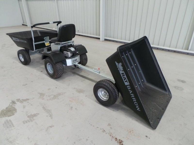 Rat Barrow Ride-on Motorized Wheelbarrow - Rideable wheelbarrow with an engine