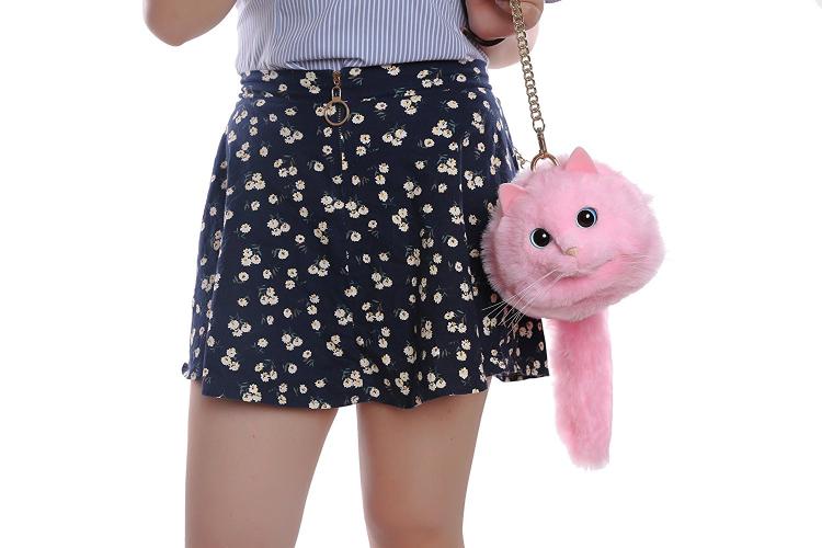 Realistic Cat Shoulder Bag - Cat Body Purse