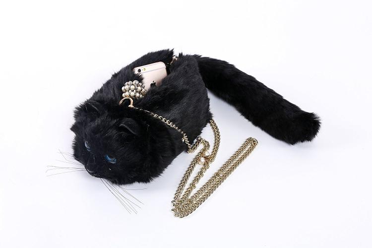 Realistic Cat Shoulder Bag - Cat Body Purse