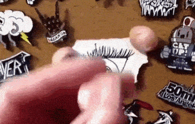 Realistic Human Thumb Tacks - Thumb shaped push pins