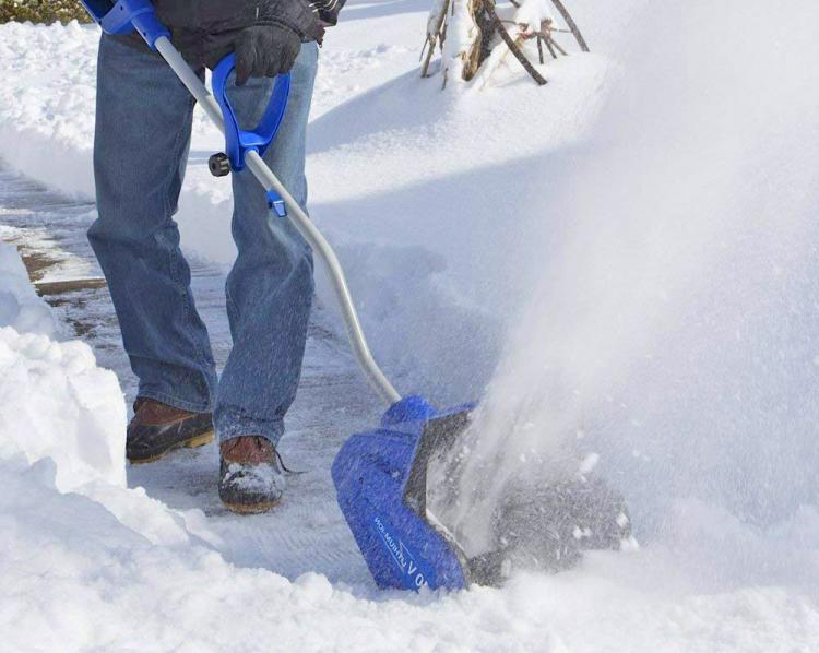 Snow Joe Rechargeable Electric Snow Shovel - Cordless electronic shovel