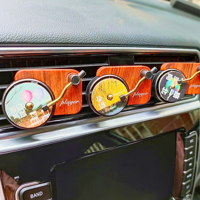 Spinning Record Player Car Air Freshener