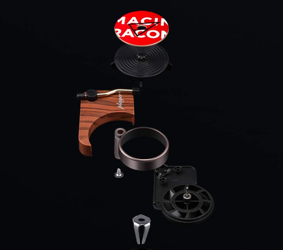 Spinning Record Player Car Air Freshener