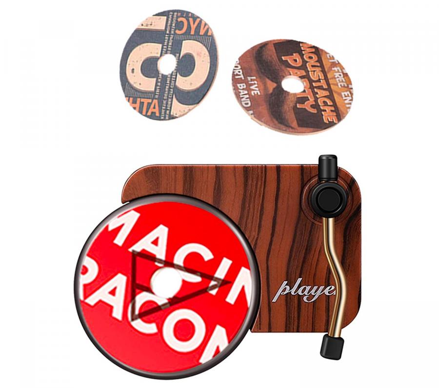 Spinning Record Player Car Air Freshener