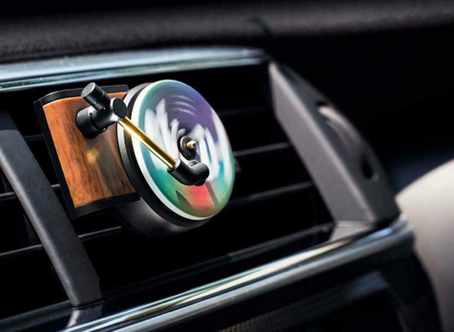 Spinning Record Player Car Air Freshener