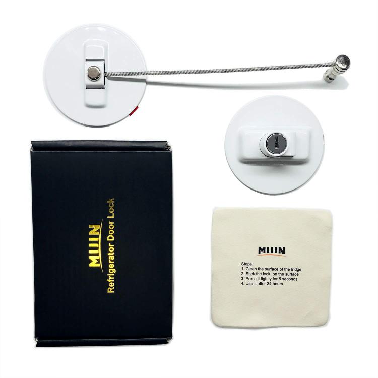 Refrigerator Key Lock Keeps Out Kids and Snackers - Dieting fridge key lock