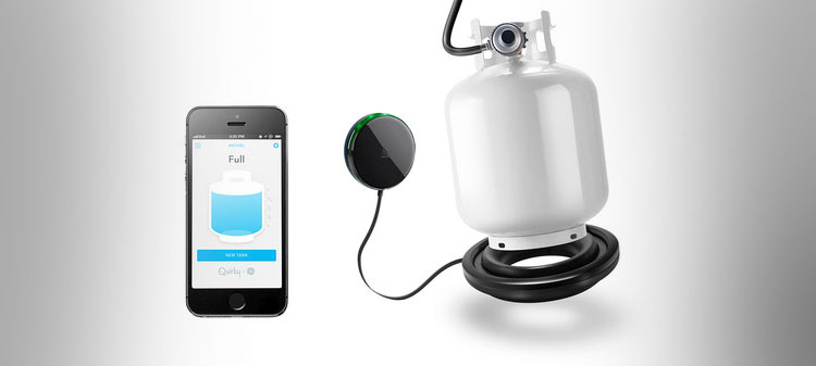 Quirky Refuel Smart Phone Propane Tank Monitor