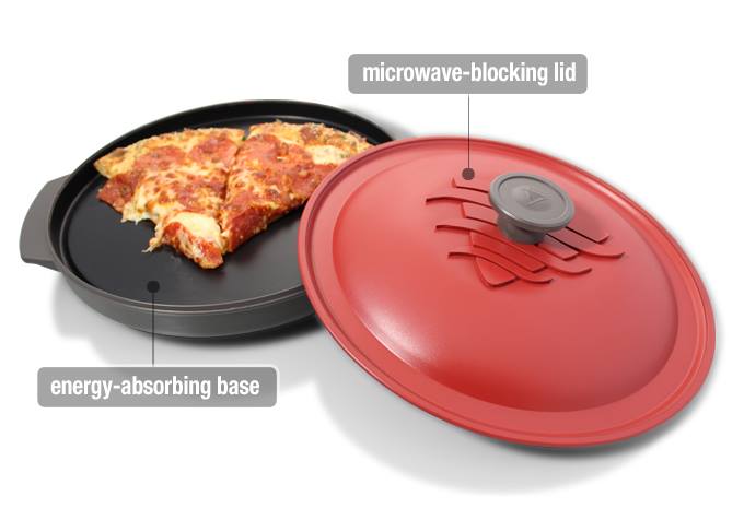 Reheatza Reheats Leftover Pizza In Microwave Without Sogginess