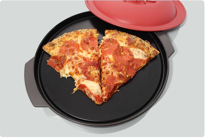 Reheatza Reheats Leftover Pizza In Microwave Without Sogginess
