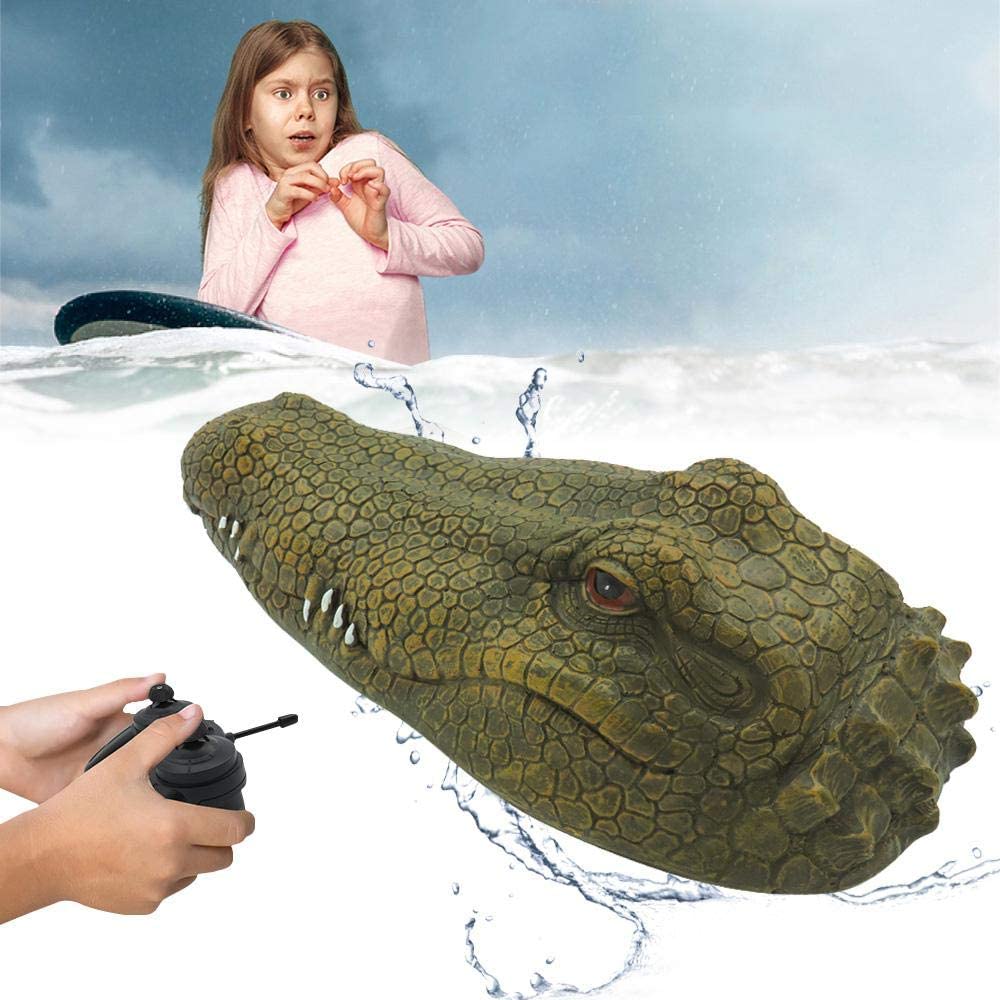 Remote Control Crocodile Head - RC Alligator Head Prank Toy
