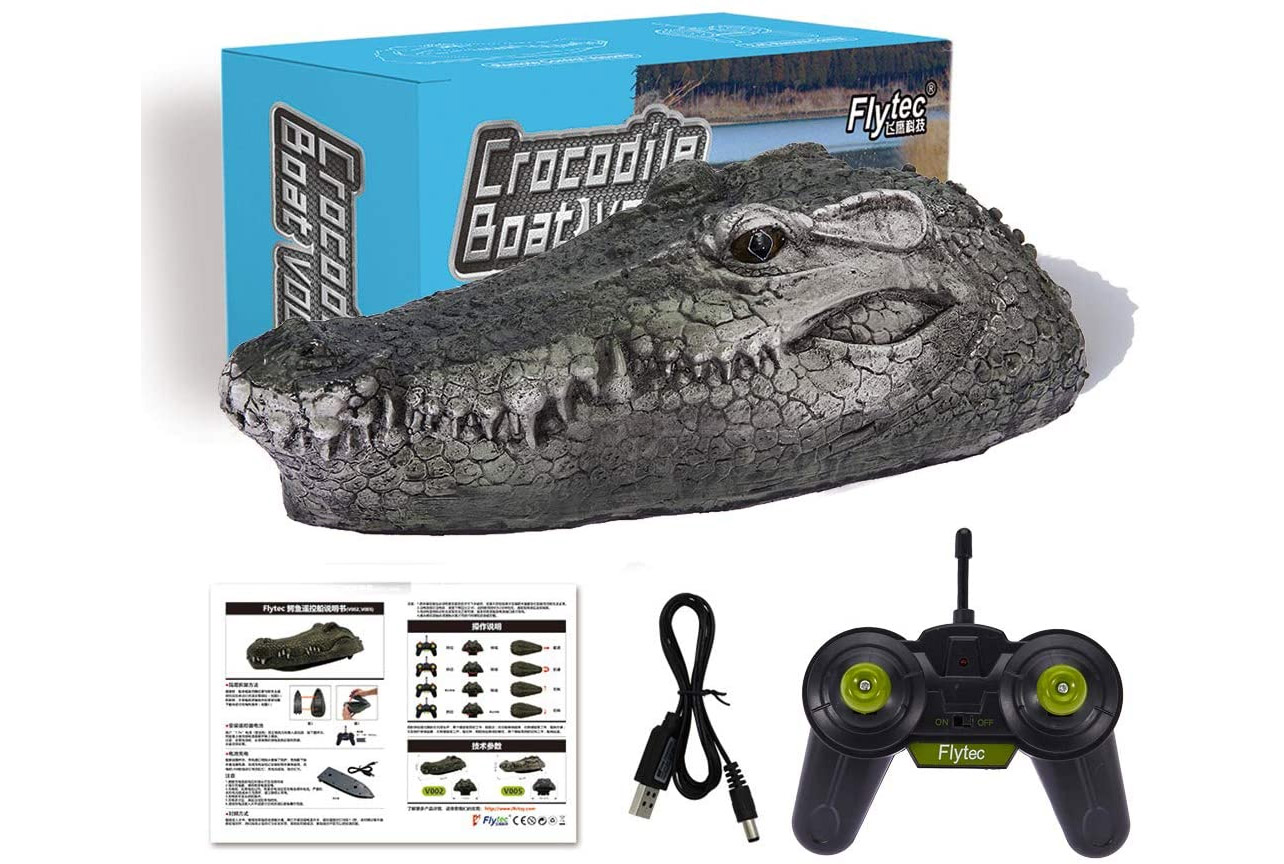 Remote Control Crocodile Head - RC Alligator Head Prank Toy