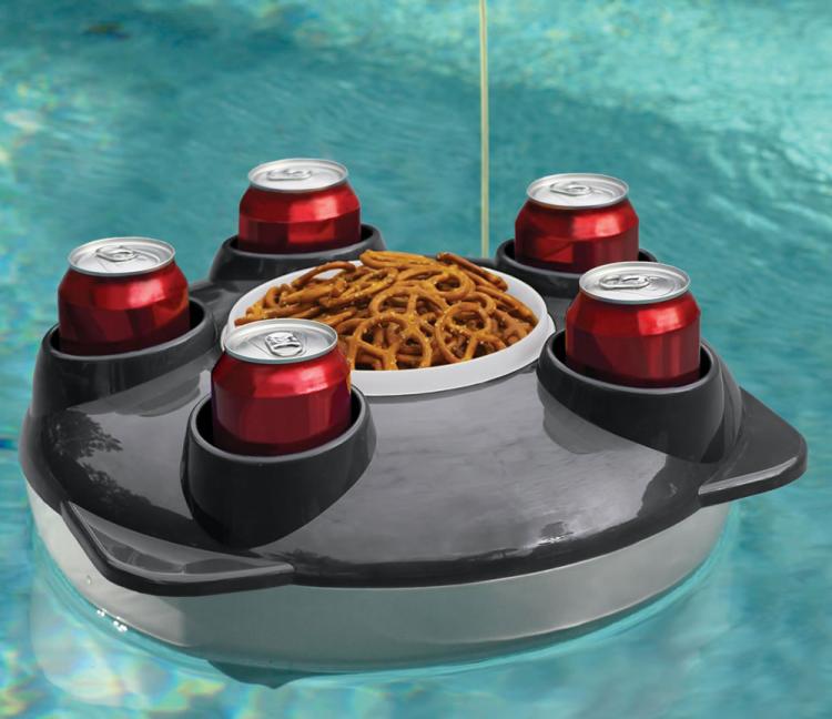 Remote Control Floating Snack And Drink Holder