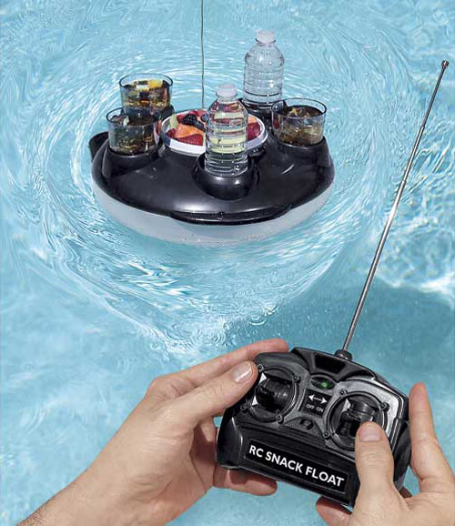 Remote Control Floating Snack And Drink Holder