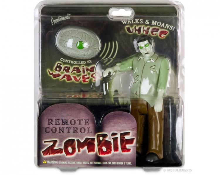 Remote Control Walking Zombie With Brain Remote