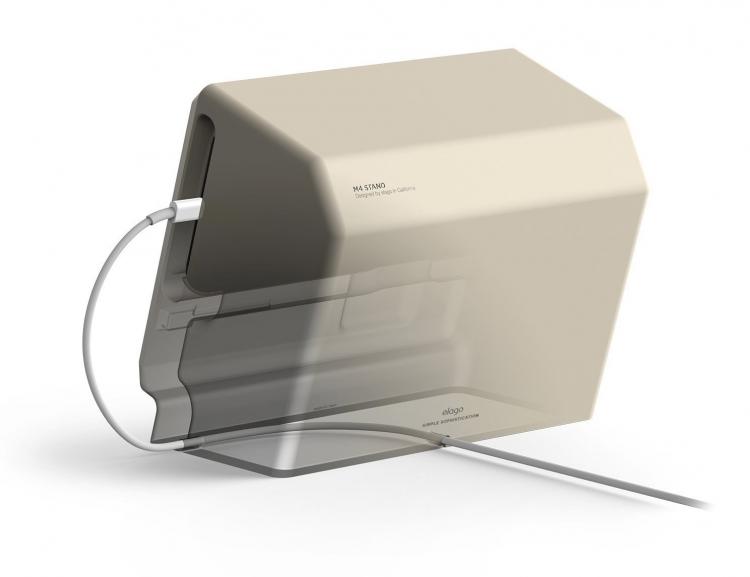M4 iPhone Stand - Retro Apple Computer Phone Stand - Mini Vintage Apple Monitor Phone Stand