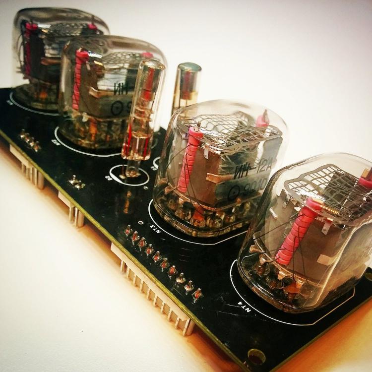 Retro Nixie Tube Clock