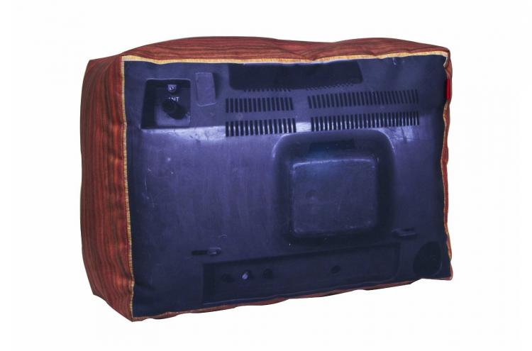 Retro Television Pillow - Vintage TV Pillow