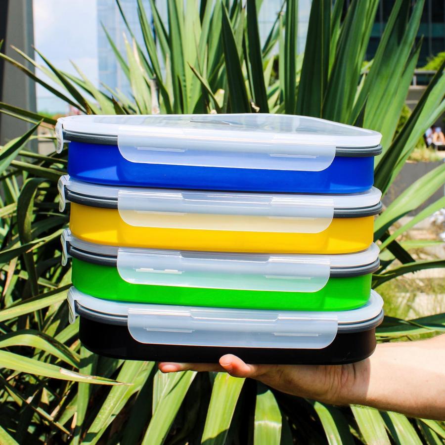 The Perfect Pizza Pack- Collapsible Leftover pizza holder container