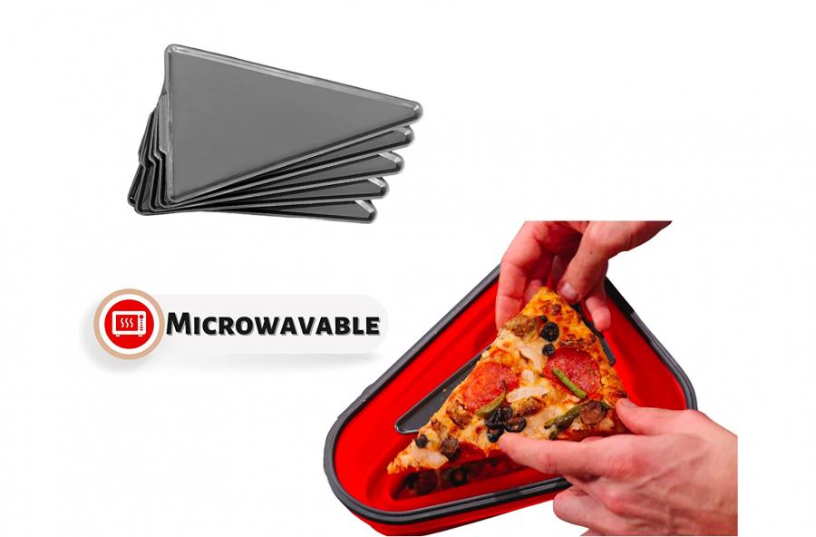 The Perfect Pizza Pack- Collapsible Leftover pizza holder container