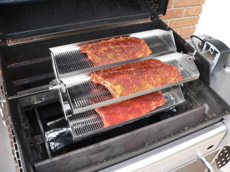 Rib-O-Lator Rotating Barbecue Rotisserie