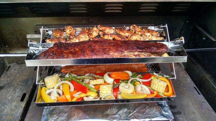 Rib-O-Lator Rotating Barbecue Rotisserie