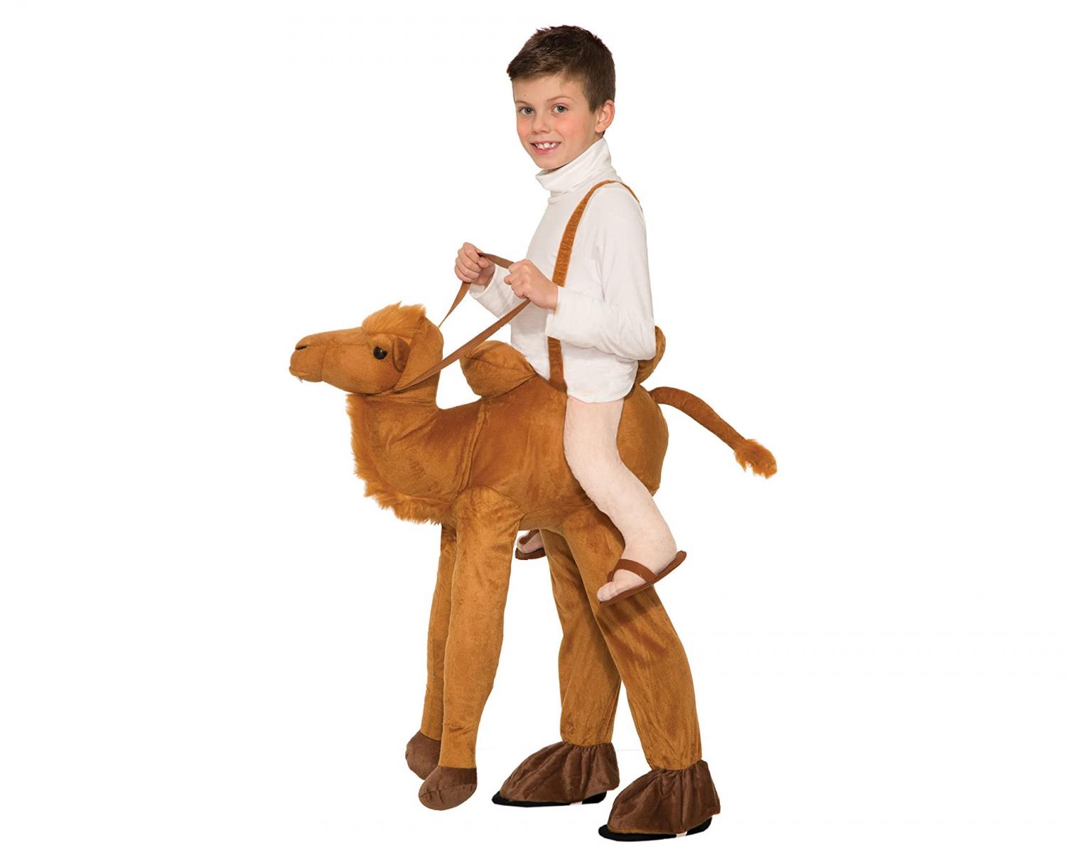 Kids Version Of The Plush Ride-On Camel Costume